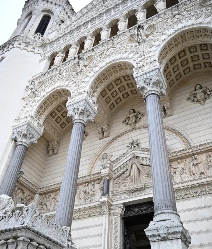 basilique de fourvière façade lyon marie christelle lefresne