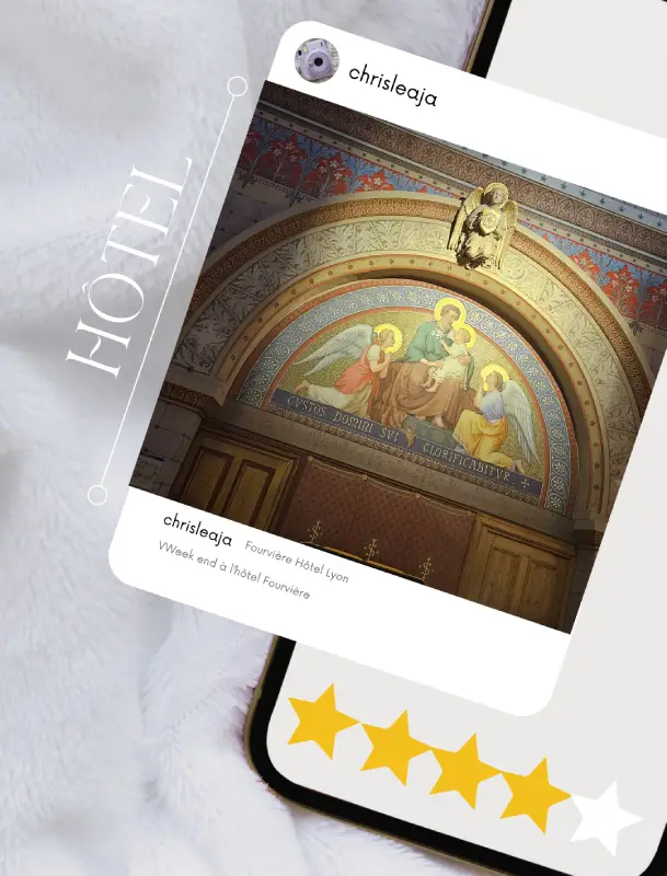 hôtel fourvière lyon notation ancien couvant christelle lefresne