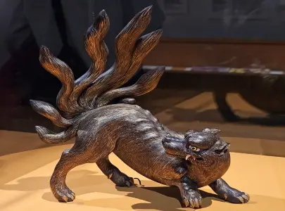 musée guimet exposition manga statue christelle lefresne